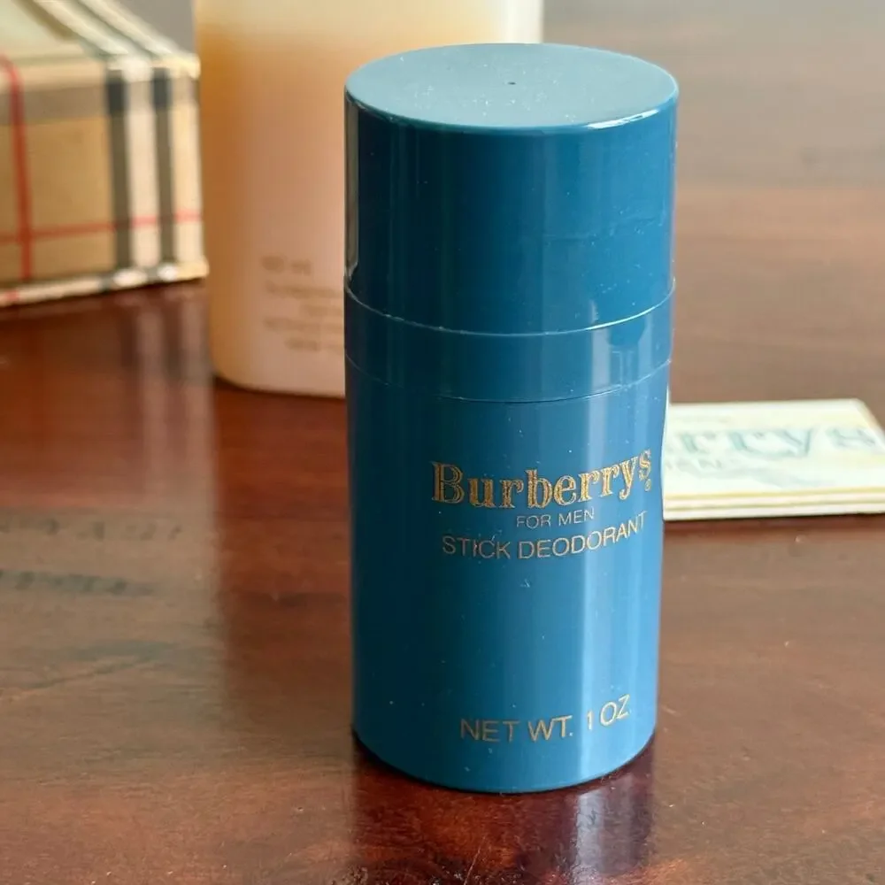 Vintage Burberrys for men After shave blam 2 fl oz/ deodorant 1 oz set in box